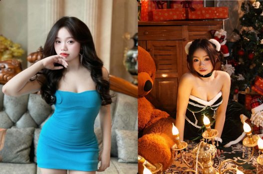 Em xinh cặp mông vú đều ngon lành